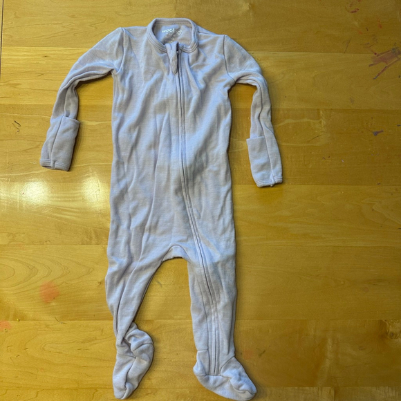 Woolino Other - Baby Woolino Light Purple 6-9 Months Footie